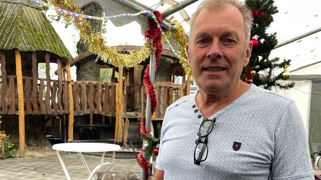 Voorzitter Zinnemers is blij met de opgeknapte speeltuin