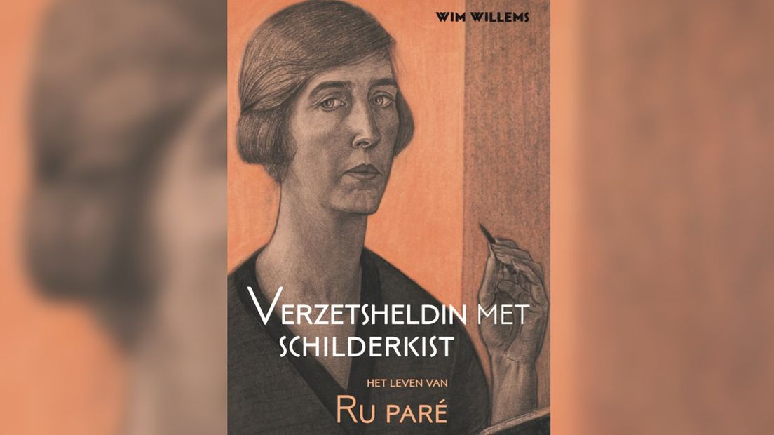 Omslag Verzetsheldin met schilderskist, het leven van Ru Paré 