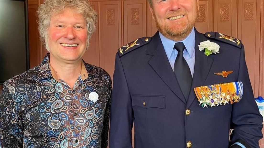 Eric Vloeimans eerder samen met de Koning