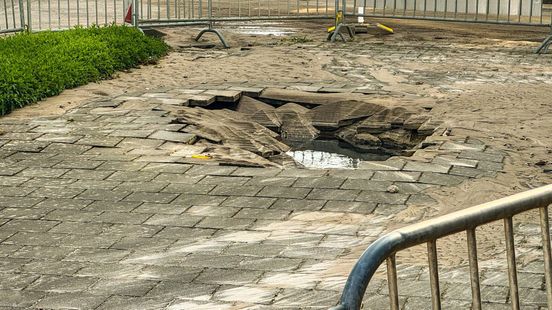 Vierde waterleidingbreuk van de dag in Apeldoorn