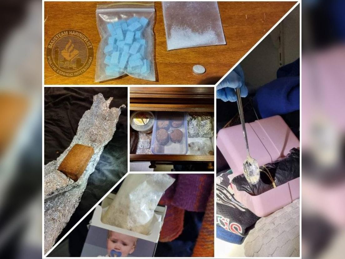 Drugs in huis gevonden bij een man uit Oude-Tonge