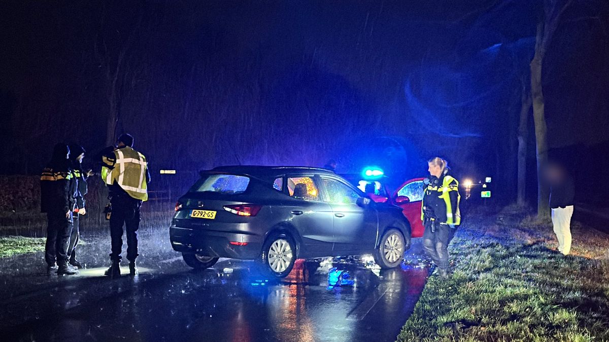 Gewonde bij ongeval tijdens hevige regenval op N270 in Ysselsteyn