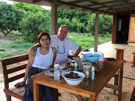 Rob en Nipa in Thailand