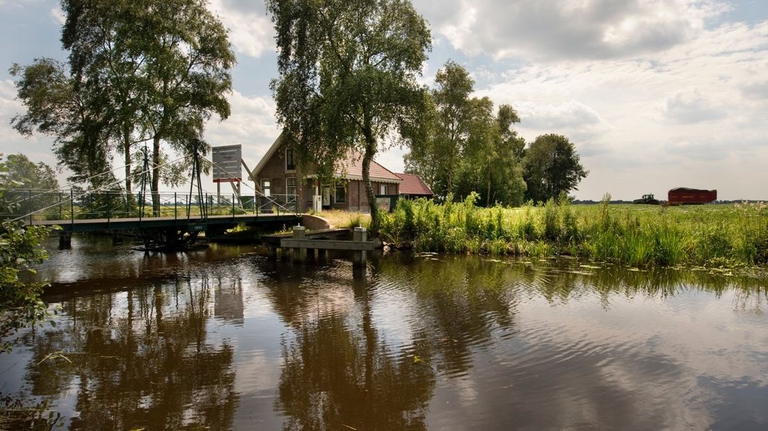 Het gerestaureerde brugwachtershuisje van Eexterveenschekanaal (Rechten: Sake Elzinga/Drents Landschap)