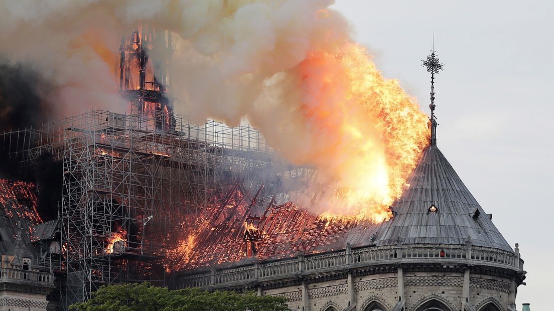 De brand in de Notre-Dame