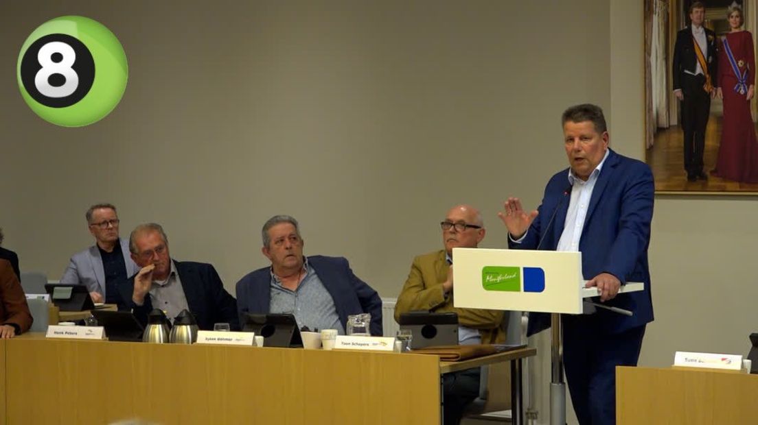 Motie van wantrouwen tegen wethouder Groote
