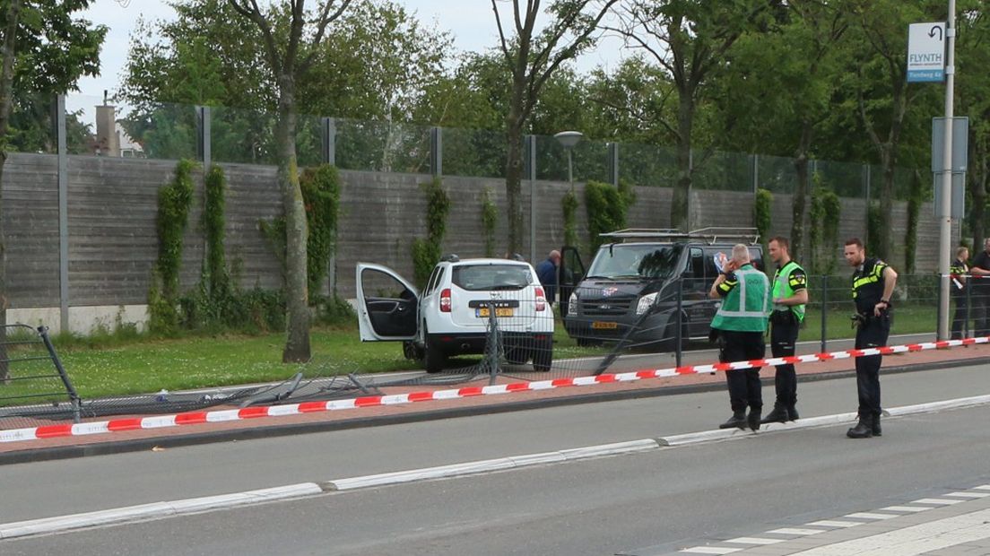 Ongeluk op de Middel Broekweg in Naaldwijk