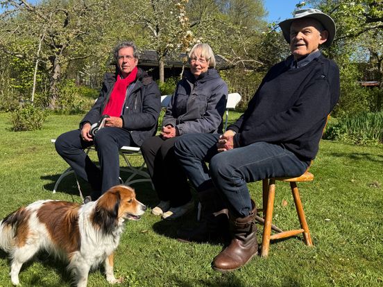 Pieter, Greet en Kees toverden vervallen landgoed om tot paradijs, en winnen nu een prijs