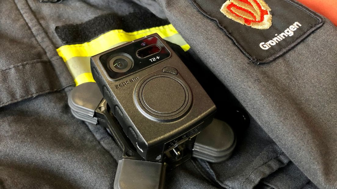 De bodycam die de brandweer gebruikt