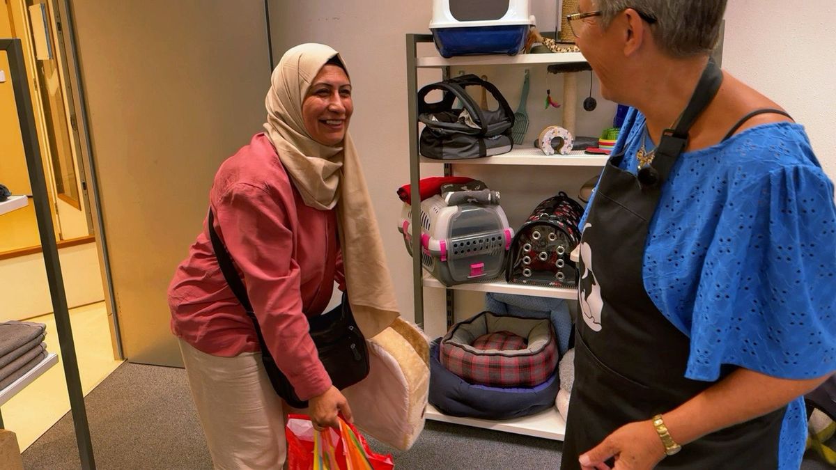 Klanten blij met voedselbank voor dieren: 'cadeau voor mijn katten'