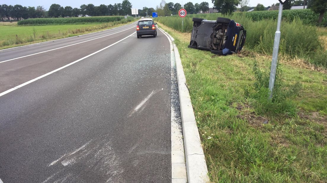 Aanrijding in Hellendoorn