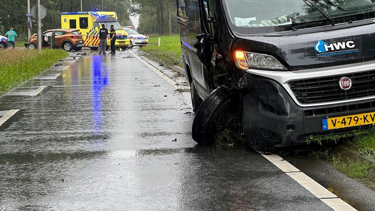 Gewonde bij aanrijding in Sint Odiliënberg
