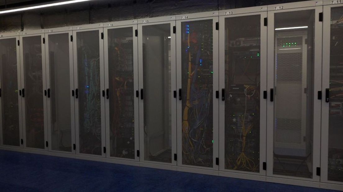 De servers van datacentrum BIT in Ede