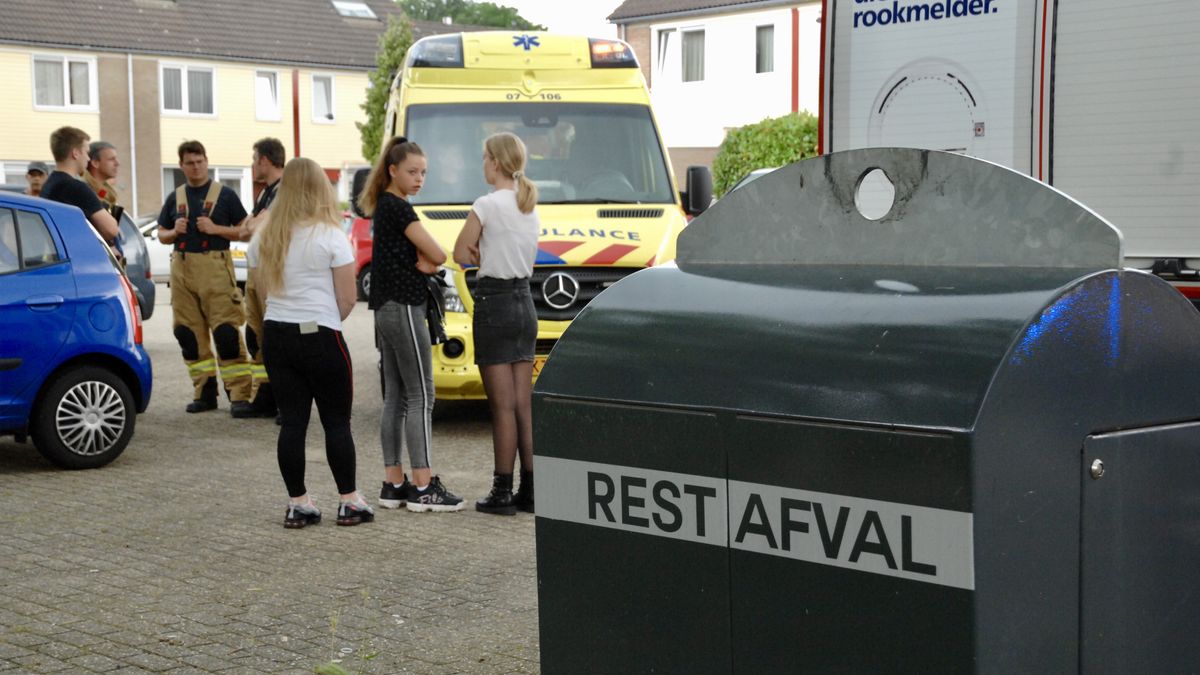 Meisje bevrijd uit afvalcontainer in Arnhem