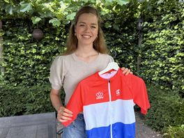 Lieke Nooijen in kampioenstrui naar Tour de France Femmes