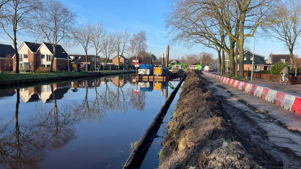 Verrotte kades in Noordscheschut en Krakeel aangepakt om verzakking te voorkomen