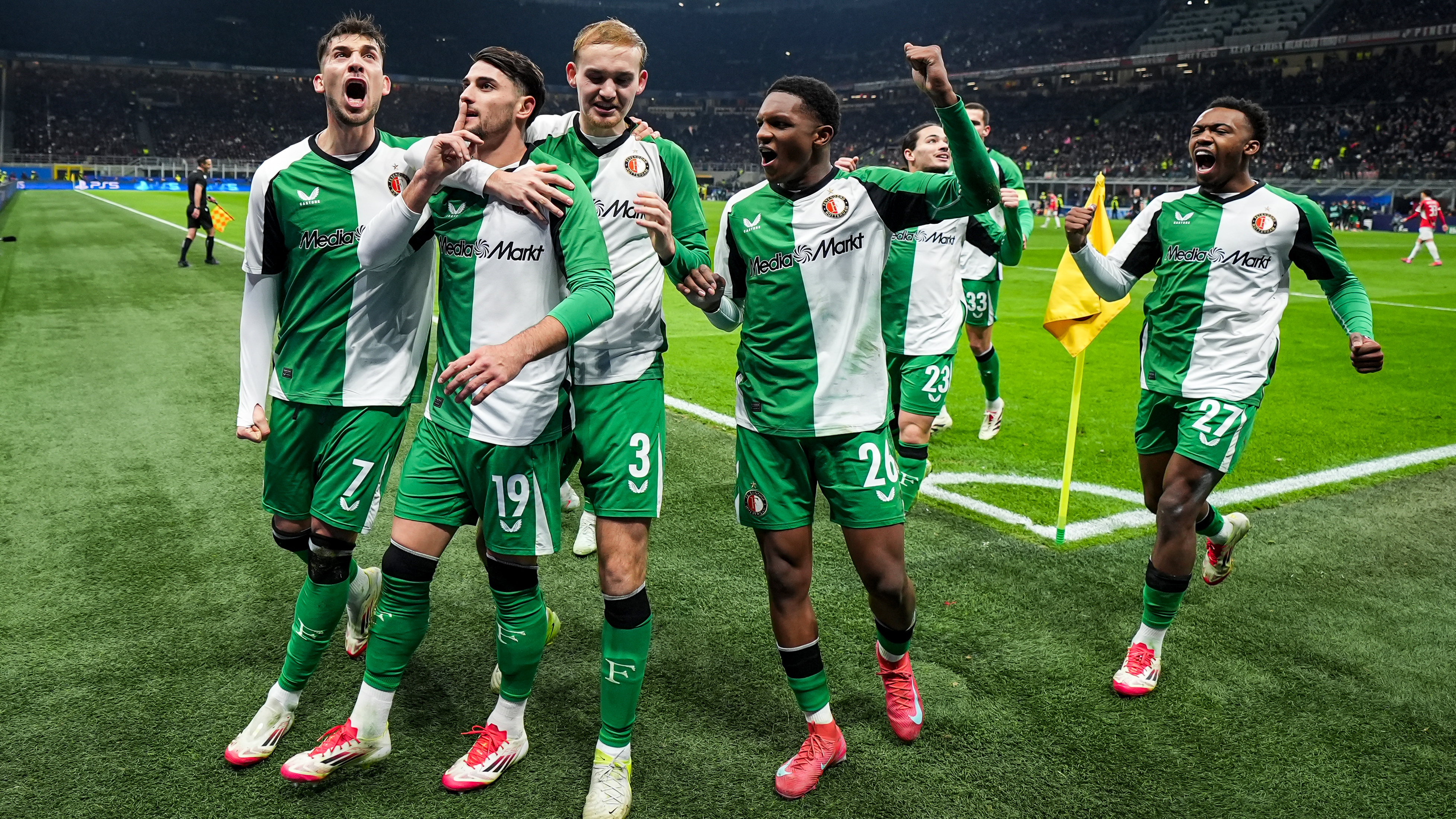 Feyenoord kan mede dankzij het succes in de Champions League een recordwinst presenteren.