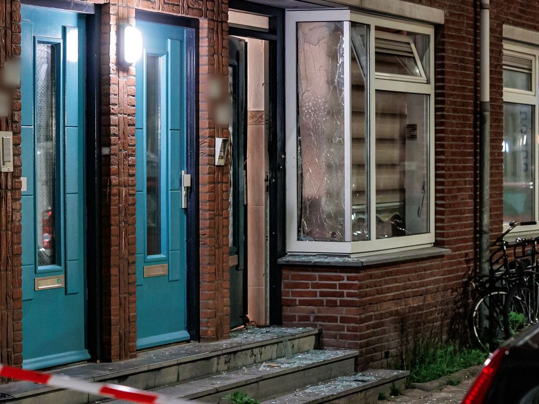 De veertigste explosie dit jaar in Rotterdam was in de 1e Schansstraat in Delfshaven