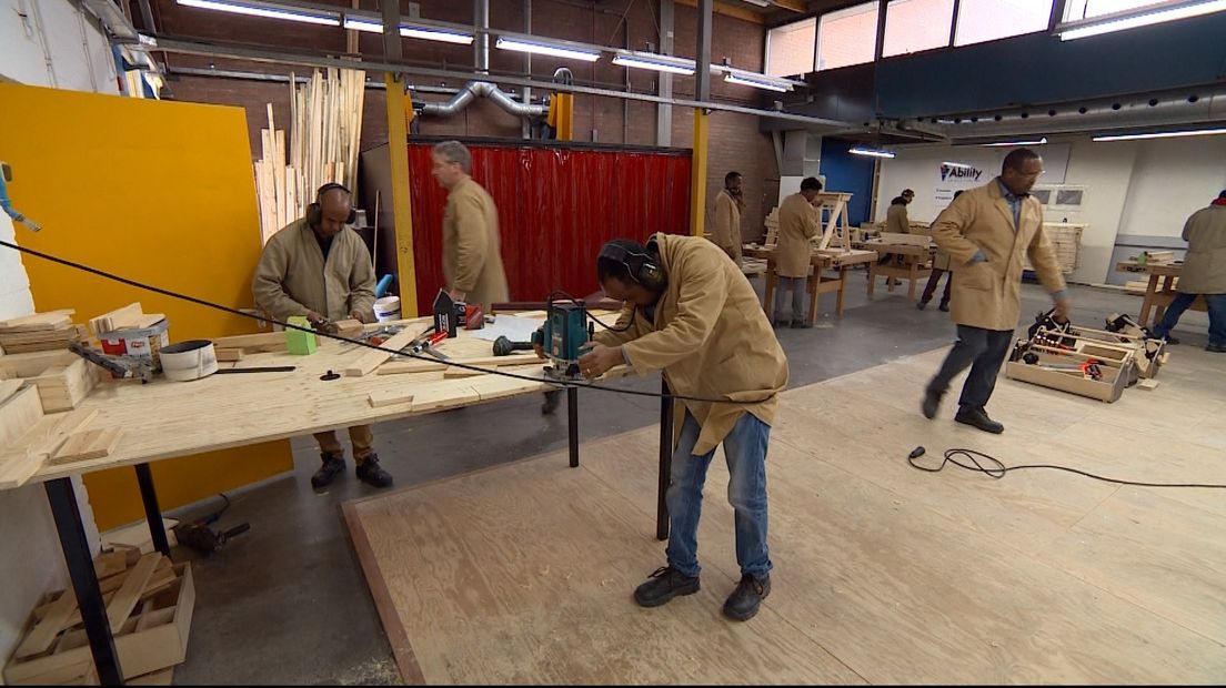 Mensen aan het werk bij Ability