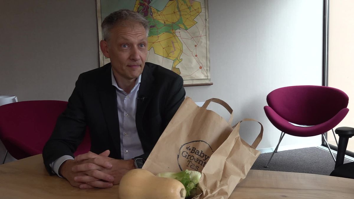 De 'Baby Groente Tas' is een succes in Zwolle