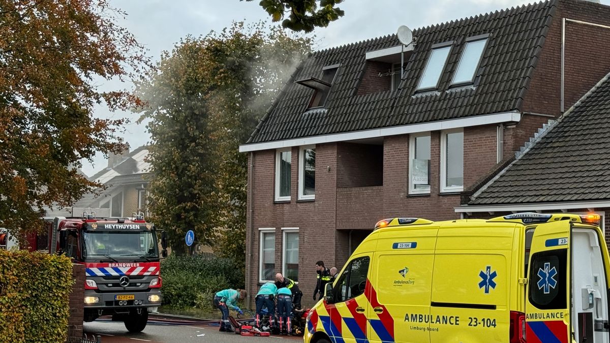 Brand Baexem: één gewonde, kat overleden