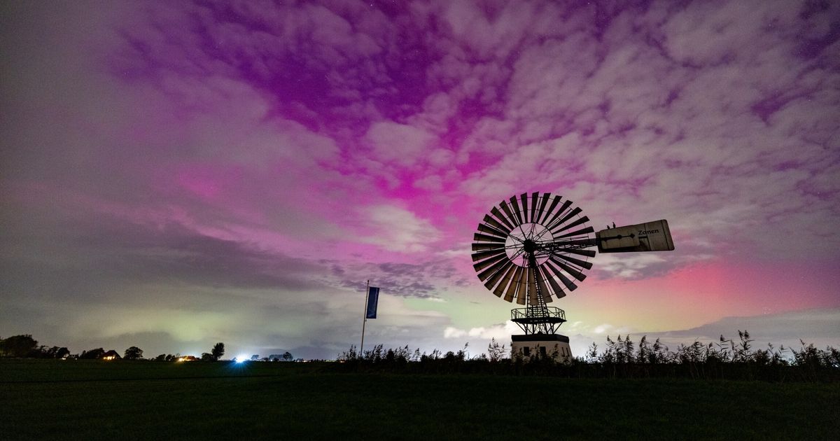 Bright northern lights can be seen throughout the province, the sun is very active