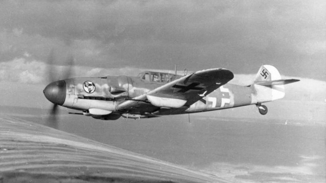 Een Duitse Messerschmitt Bf 109
