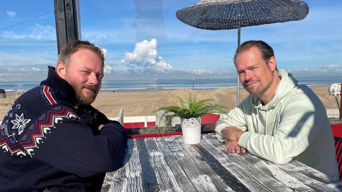 Haagse raadsleden Alexander Roep (VVD) en Maarten De Vuyst (GroenLinks)