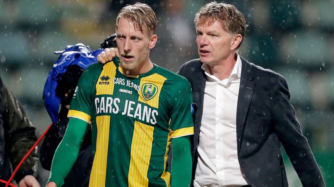 Groenendijk als coach van ADO Den Haag