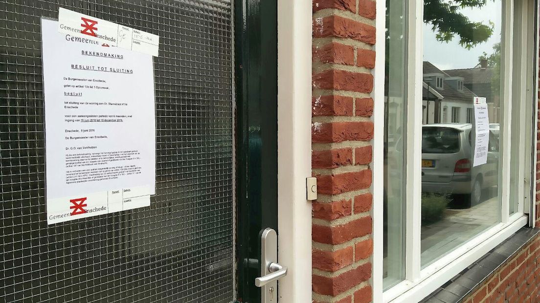 Raad van state onderzoekt of gemeente drugspand in Glanerbrug mocht sluiten