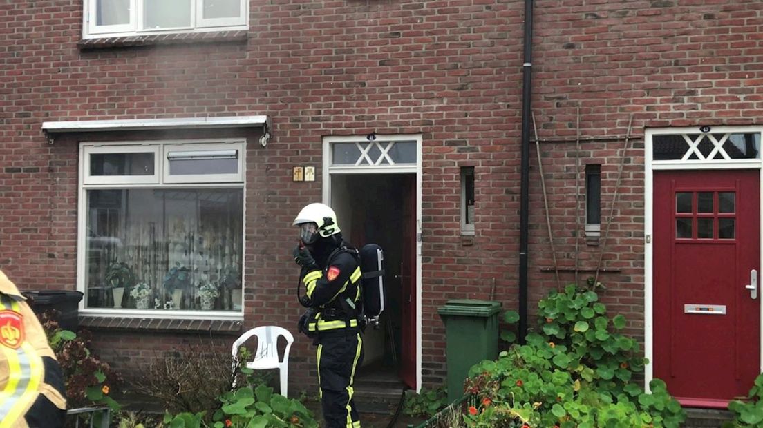 Woningbrand in Oldenzaal