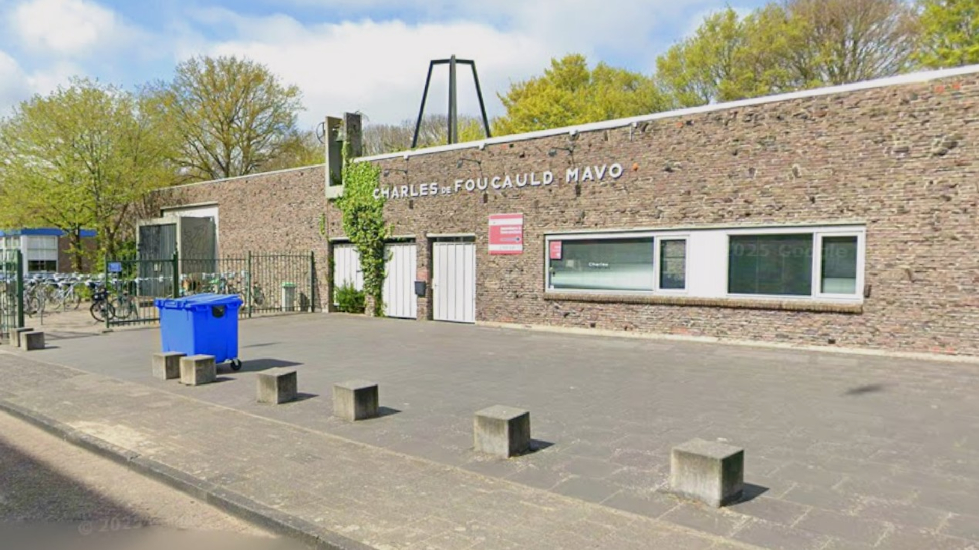 De Charles de Foucauld-mavo aan de Lisstraat in Spijkenisse.