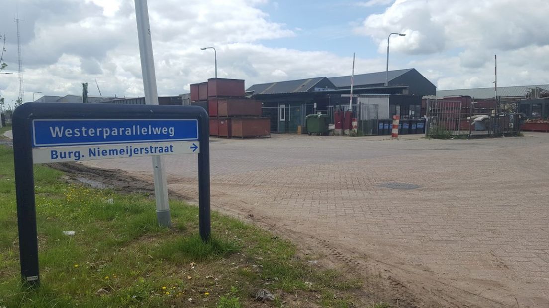 Provincie aan het werk bij afvalverwerker Talen in Staphorst