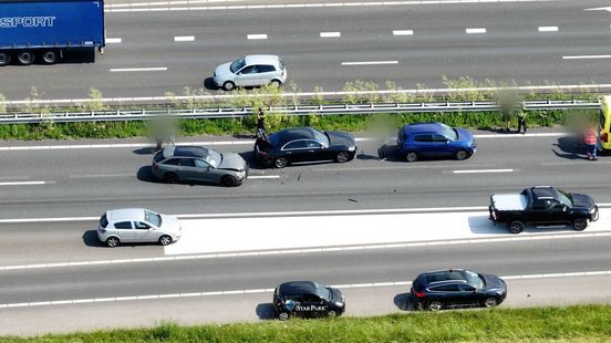 Kop-staartbotsing op A15