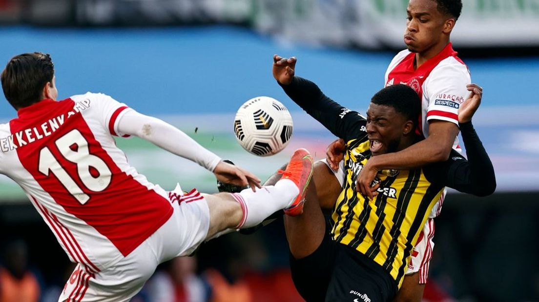 Ajax-Vitesse was ook de bekerfinale van vorig seizoen.