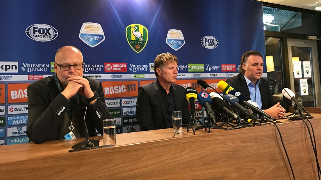 ADO Den Haag presenteert trainer Alfons Groenendijk 