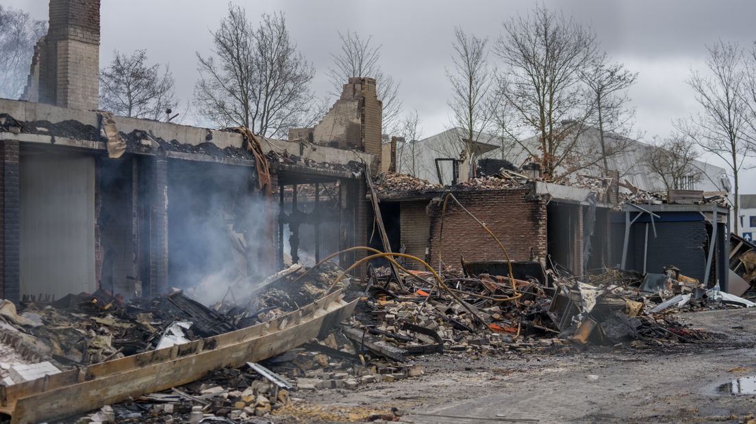 Het pand moet als verloren worden beschouwd (Rechten: Kim Stellingwerf/RTV Drenthe)