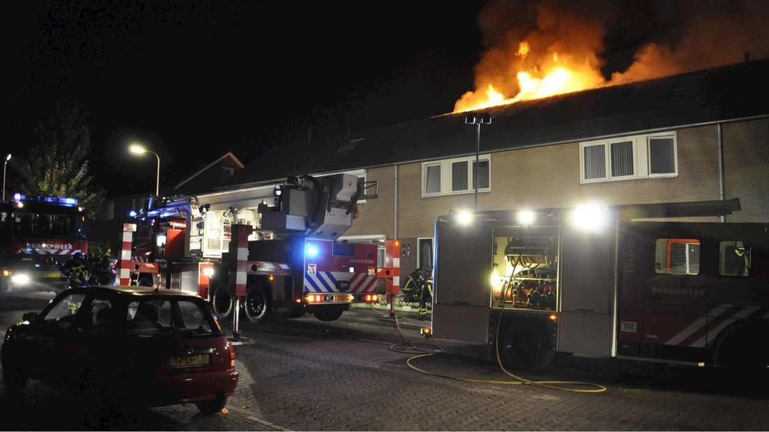 Brand in woning Van Ostadestraat Rijssen