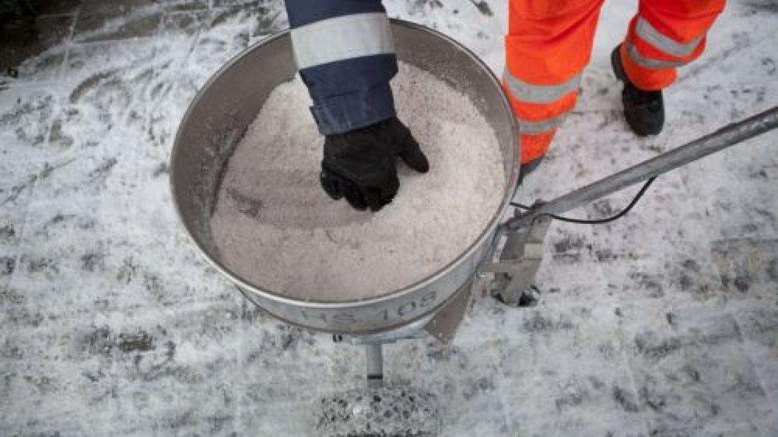 Gemeente Arnhem strooit weer