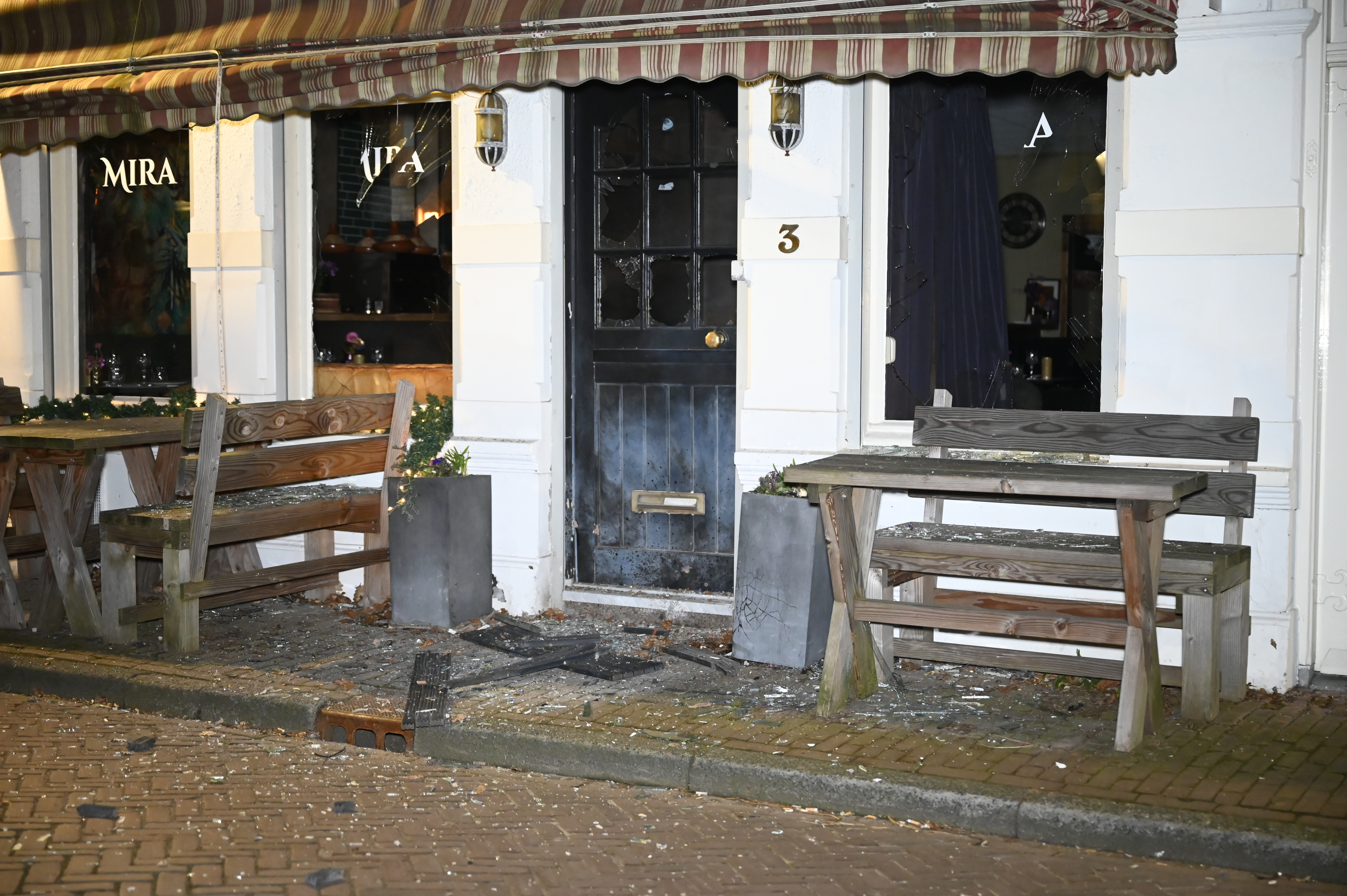 The second explosion in the Almelose Molenstraat within two days.