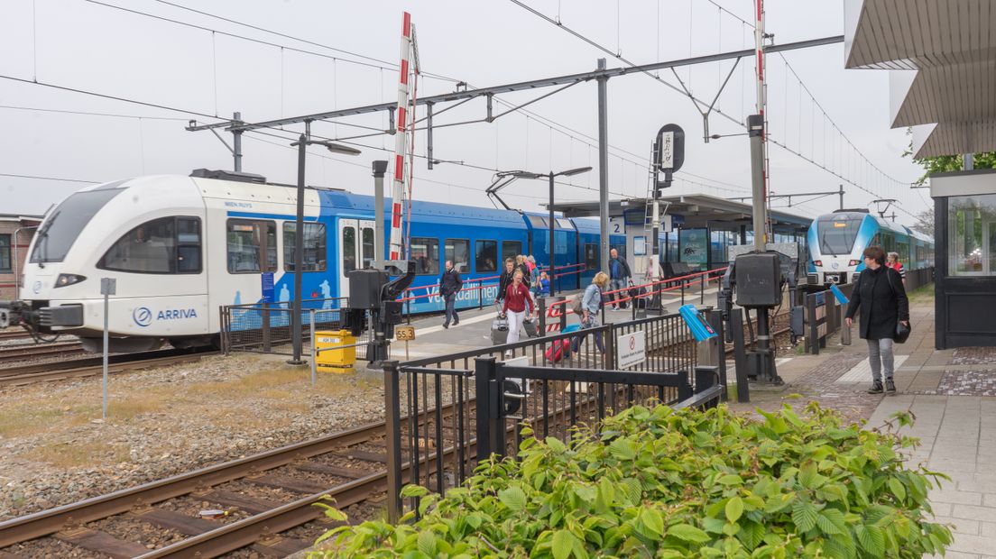 Het station krijgt een extra fietsenstalling (Rechten: archief RTV Drenthe)