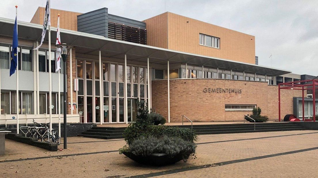 gemeentehuis Midden-Drenthe stockfoto