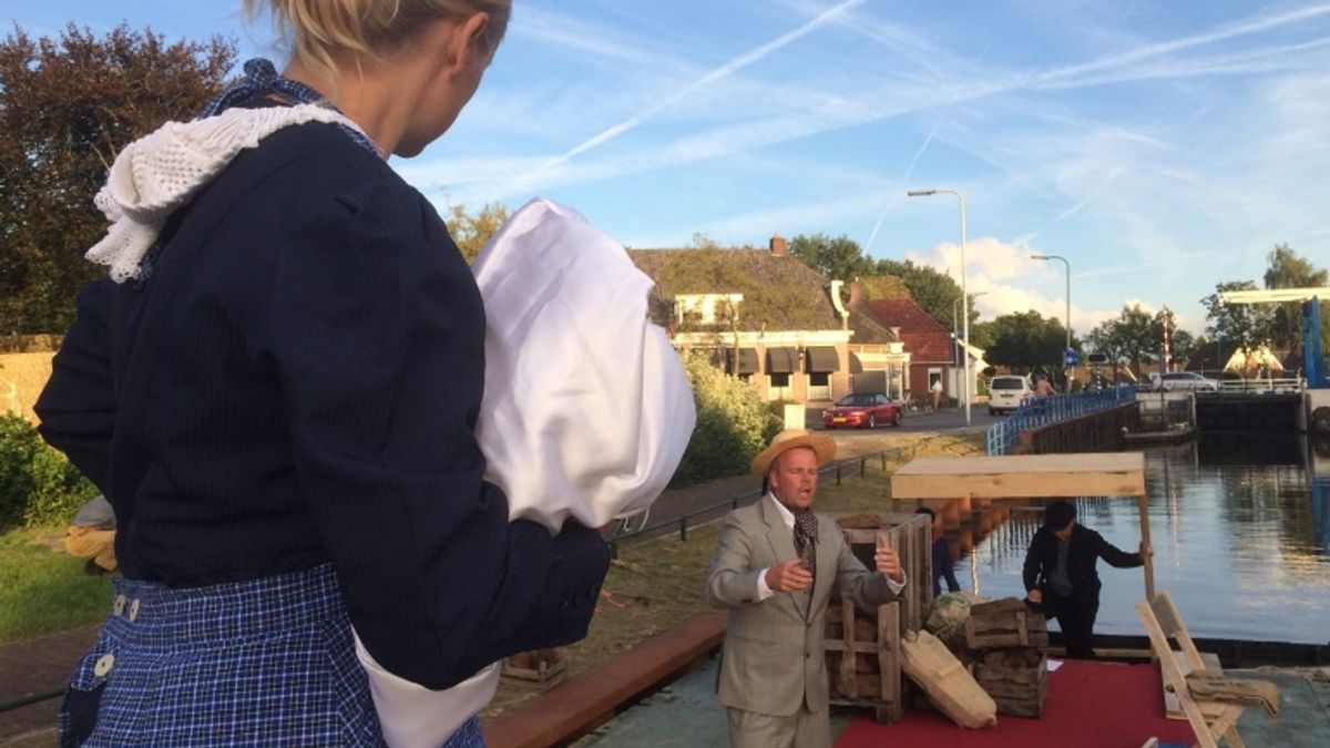 Toneelstuk in Hoogeveense Vaart over geschiedenis van Noordscheschut