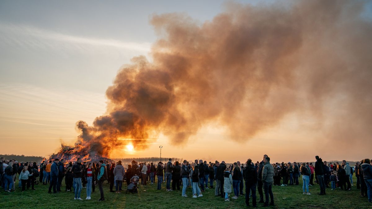 Ontdek waar bij jou in de buurt dit weekend paasvuren branden