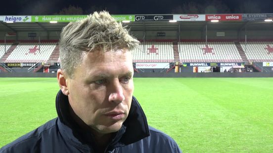 Menno van Dam: 'Tweede helft waren we zó slordig'