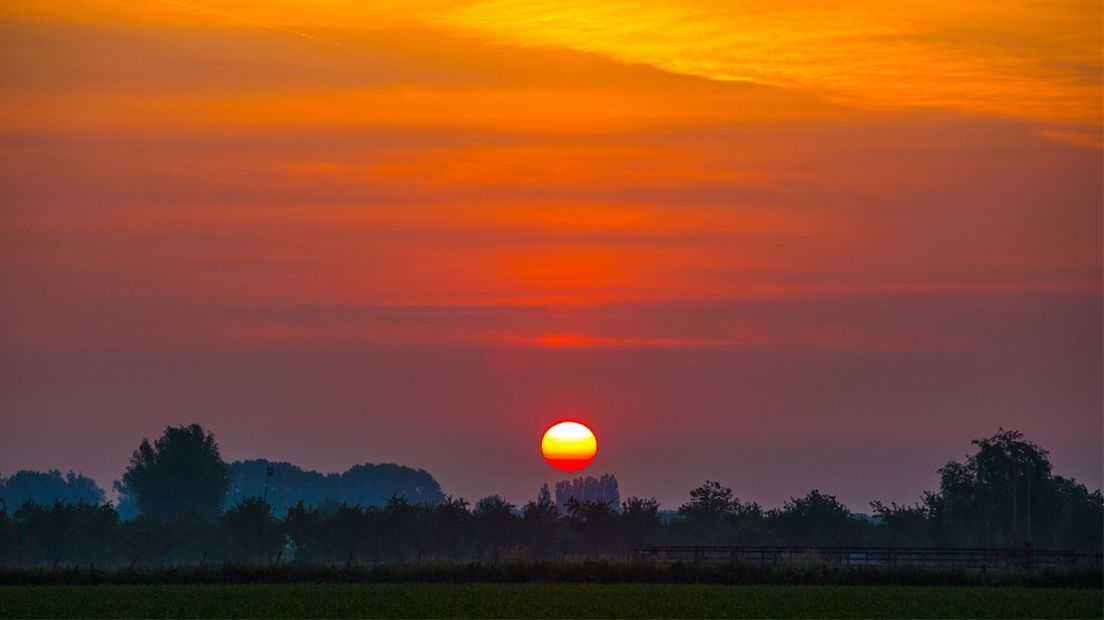 Zonsopgang 26 mei