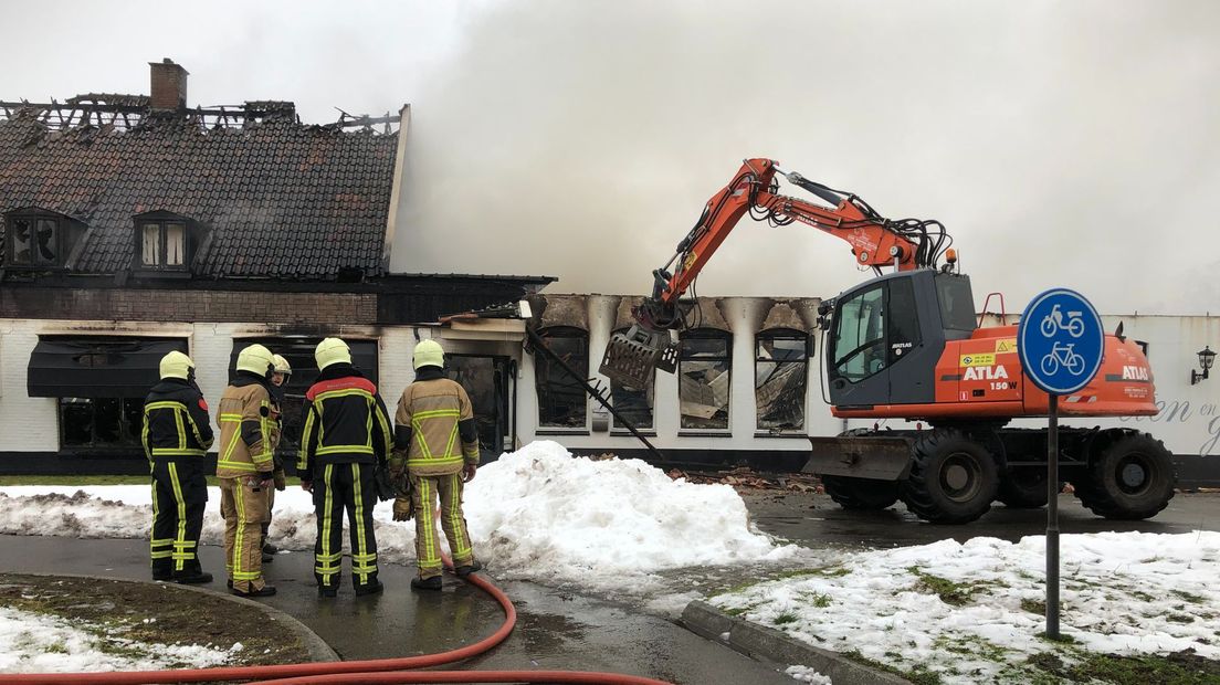 Inwoners van Geesteren zijn geschokt na brand in het 'Kruidentuintje'