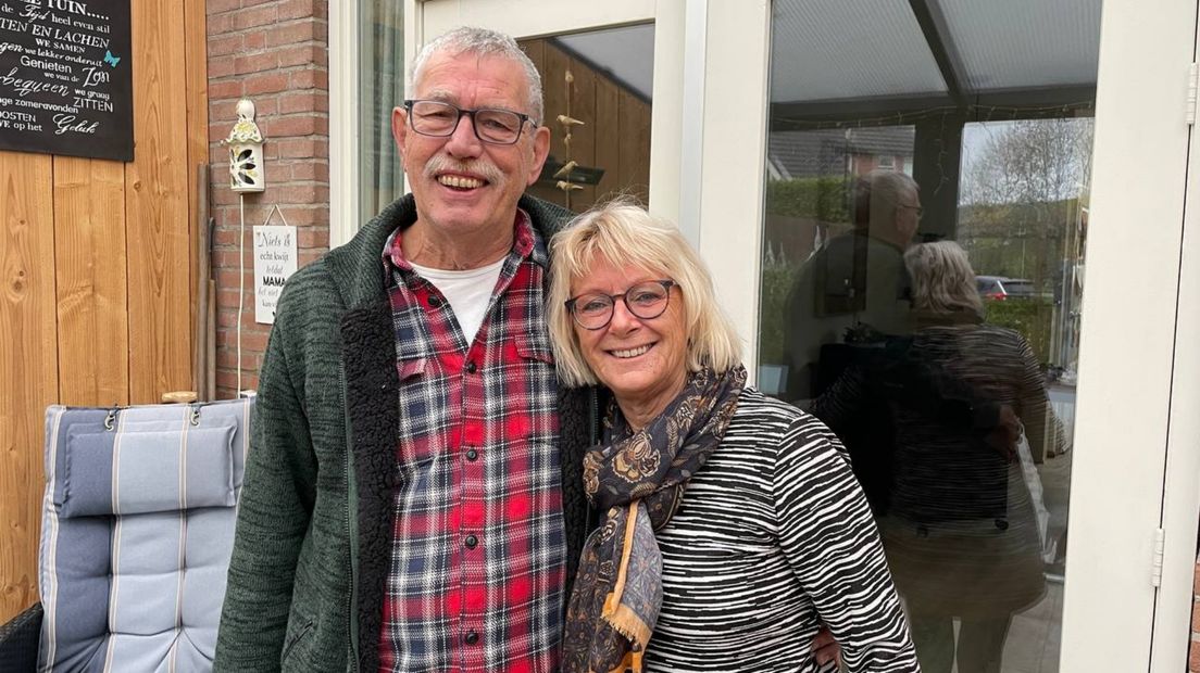 Rudie en Alie Dijkema in Winsum