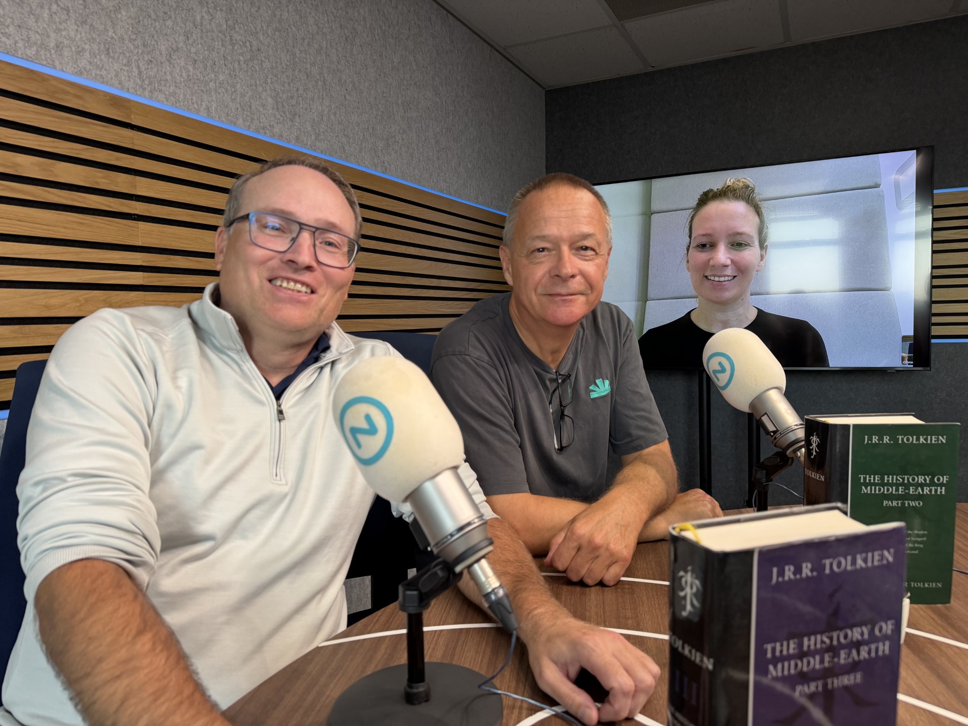 Dennis van Belle, Pim van de Berge en Stas Vugts in de Zeeuwse Kamer