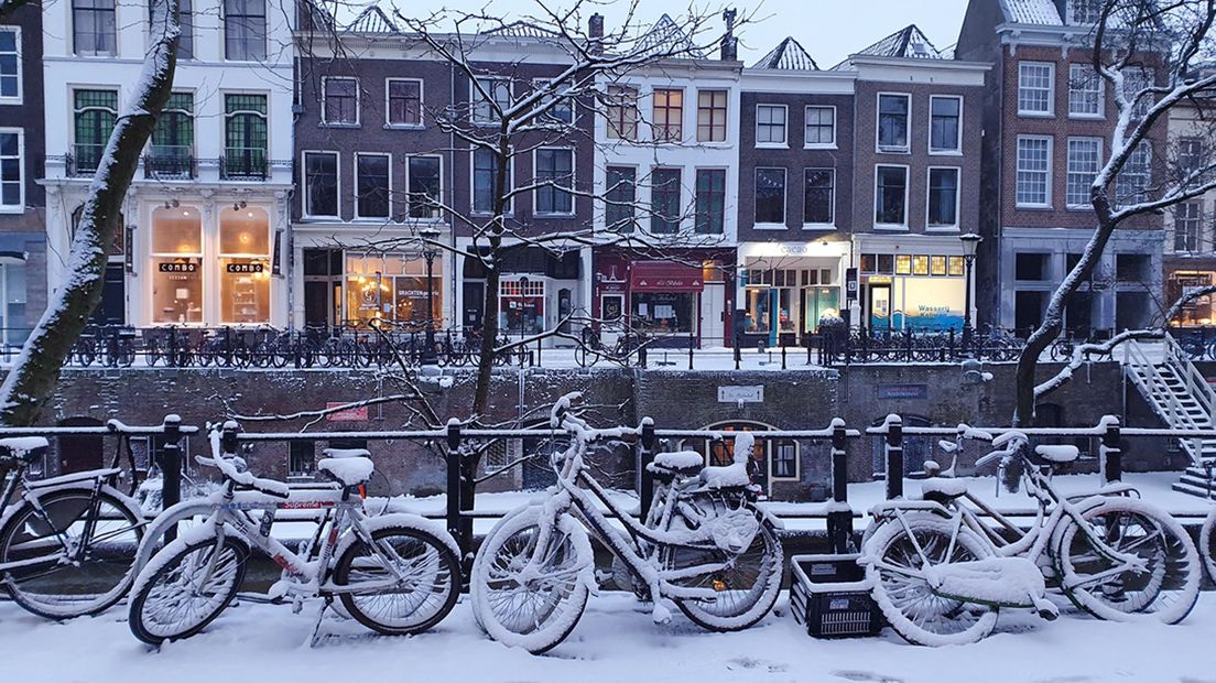 De gracht in Utrecht.